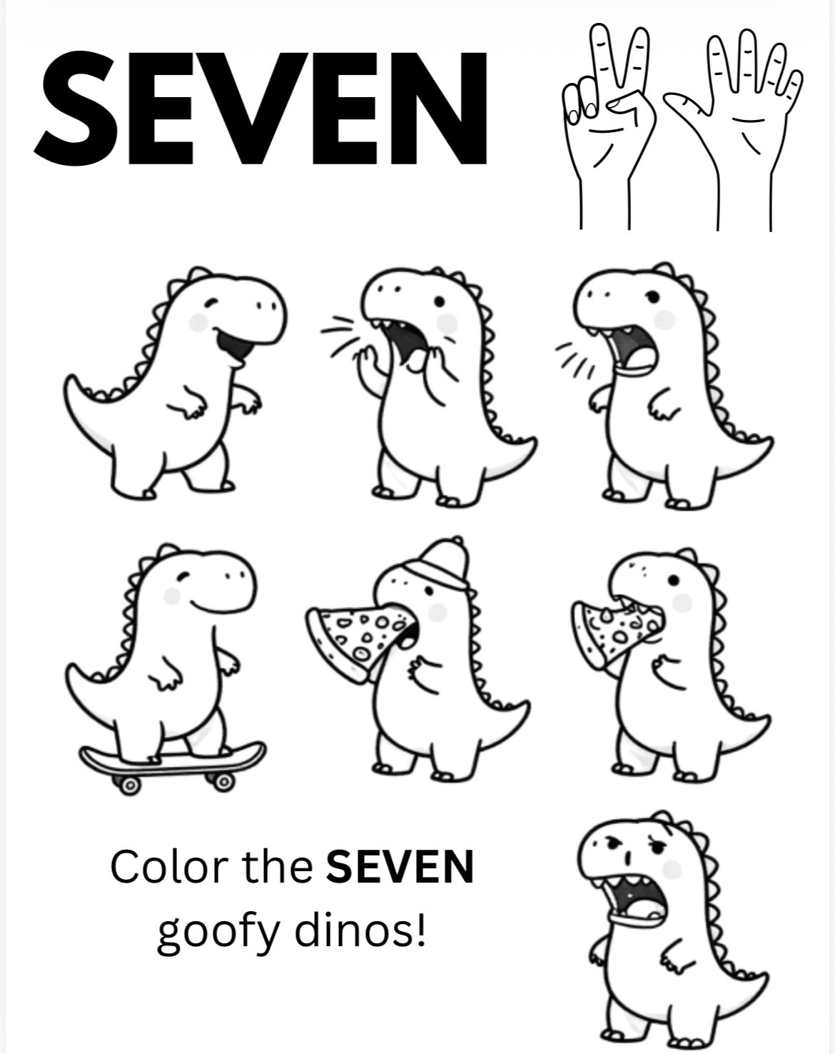 COLOR NUMBERS 1-10